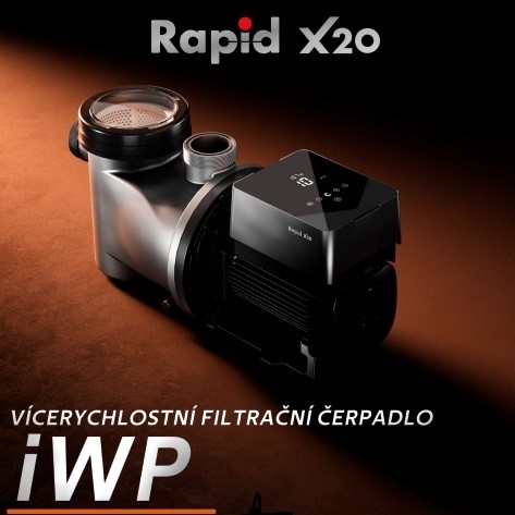 Invertorové filtračné čerpadlá RAPID X20